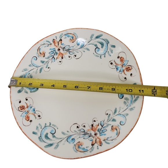 PIER 1 IMPORTS Terracina Dinner Plate Hand Crafted in Italy - Picture 5 of 8